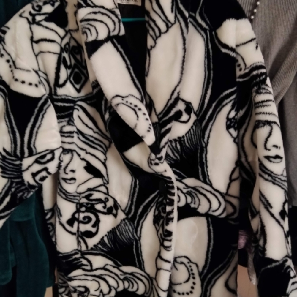 Vintage plush coat from Donnybrook